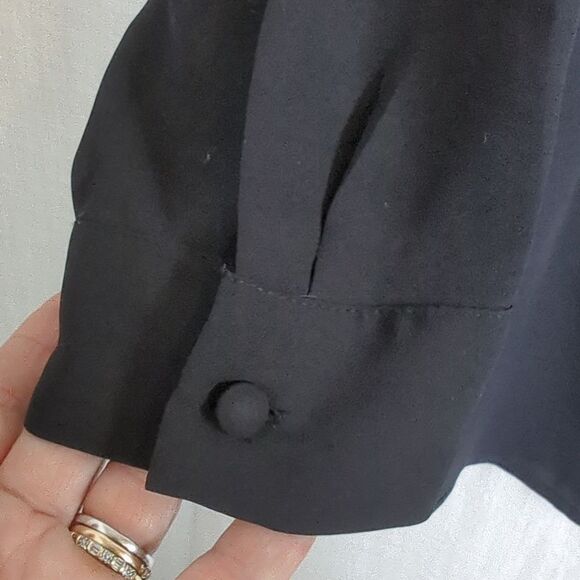 Black Blouse Size 1X EVRI - Picture 4 of 7